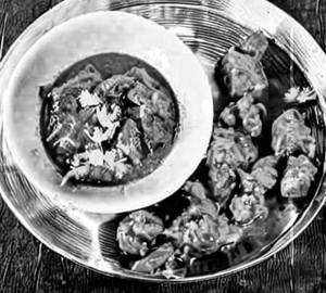 Kadai chicken curry