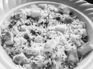 Paneer Peas Pulao