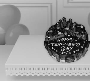 Dark chocolate decoration cake [450 gram]