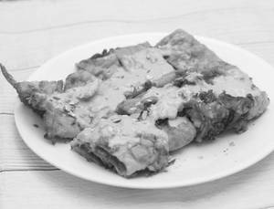 Double Malpua With Double Rabdi (1 Pc) [Special]