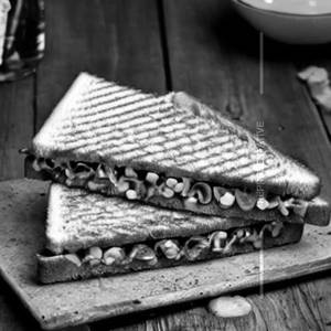 Corn & Mushroom Sandwich