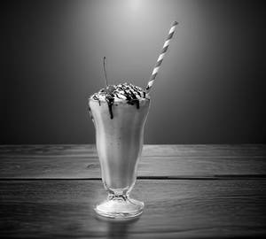 Chocolate shake with Ice Cream