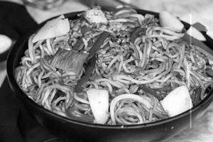 Chili Garlic Noodles  Chicken H