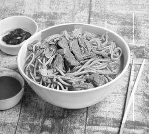 Beef noodles                                                   