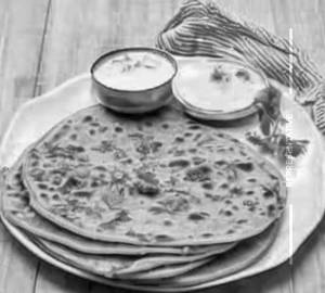 Aloo Corn Cheese Paratha