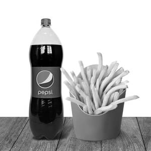 Fries + Pepsi