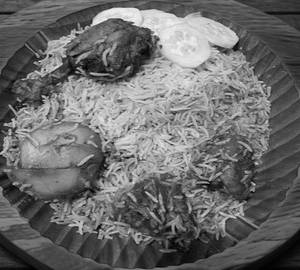 Chicken biryani Half