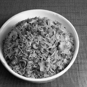 Mushroom Garlic Fried Rice