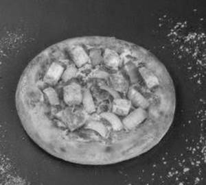 Spicy paneer pizza
