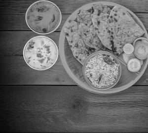 Aloo Paratha + Jeera Rice Combo