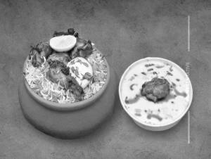 Chicken Tangdi Biryani