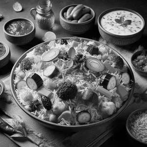 Veg dum biryani