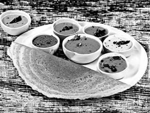 Paneer Schezwan Dosa