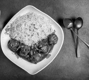 Chicken Manchurian Rice