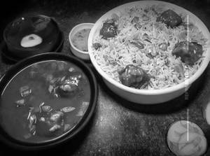 Chicken Manchurian Rice