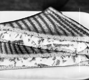 Masala Cheese Toast Sandwich
