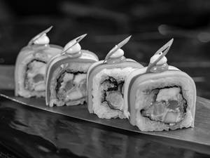 Rainbow Sushi Roll [veg]