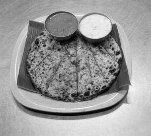 Mixed Paratha + Dal + Curd + Pickle