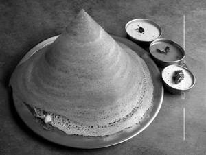 Mysore Onion Rava Masala Dosa
