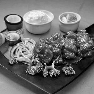 Barbeque cottage cheese