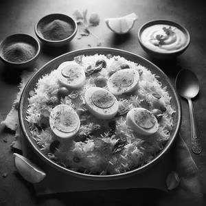 Egg biryani