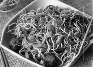 Veg Manchurian Noodles