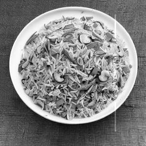Veg Mushroom Fried Rice