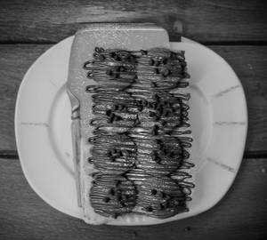 Nasty nutella pancake                                                 