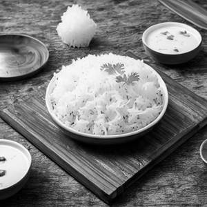 Steamed Rice Half