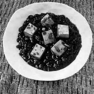 Steamed Tofu In Black Bean Sauce