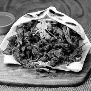 Mushroom Chilli Shawarma