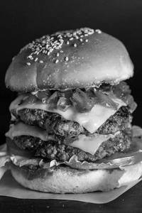Beef Double Patty Burger