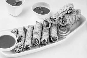 Veg Kurkure Roll