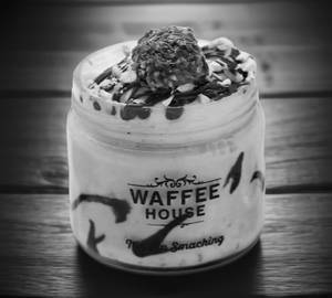 Ferrero rocher sundae