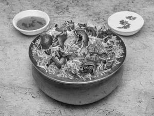 Mushroom Biryani