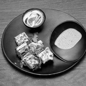 Paneer Cheese Garlic Kabab