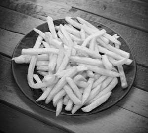 Salted fries