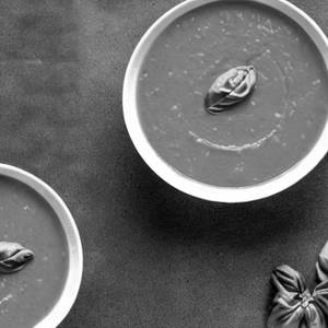 Tomato Basil Soup ( Jain)