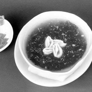 Spinach Egg Flower Soup