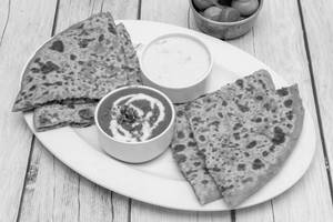 Butter Paratha Bhaji