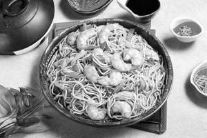 Mix Hakka Noodle(chicken/prawn/pork)