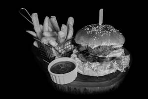 Chicken & Mushroom Burger
