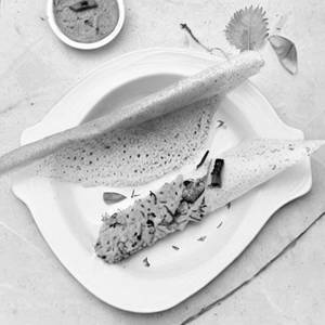 Onion Podi Dosa