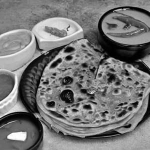 Cheese Chilli Tava Paratha