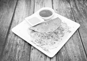 Schezwan Onion Masala Dosa