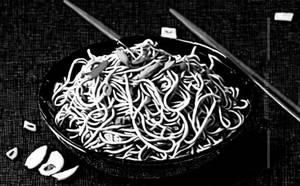 Hakka Noodles  [Chicken]