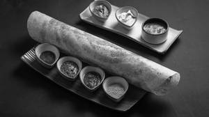 Schezwan Tomato Masala Dosa