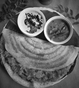 Onion Butter Special Masala Dosa  