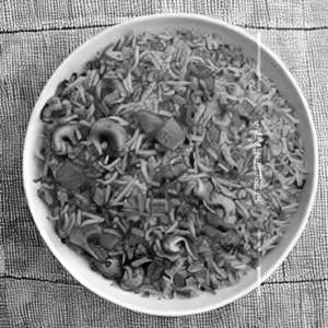 Mushroom Tomato Fried Rice