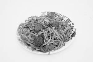 Veg Manchurian with Noodles